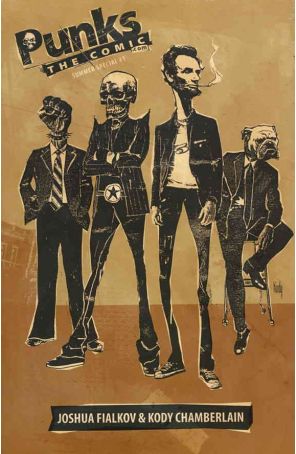 Punks the Summer Comics Special 1 published by Digital Webbing with cover art by Kody Chamberlain