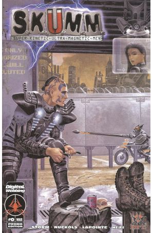 S.K.U.M.M. 0 published by Digital Webbing with cover art by John Zeleznik