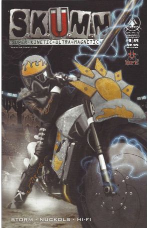 S.K.U.M.M. 1B published by Digital Webbing with cover art by Kaare Andrews