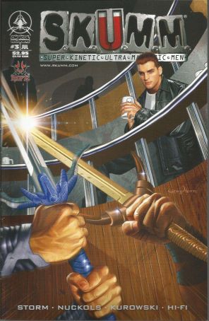 S.K.U.M.M. 3B published by Digital Webbing with cover art by Greg Horn