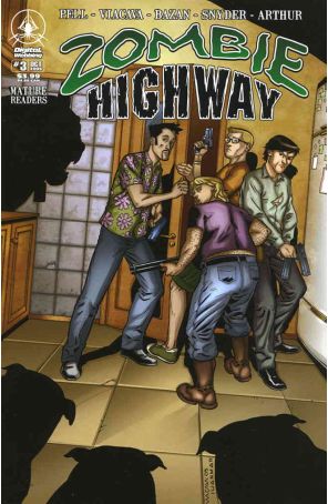 Zombie Highway (Digital Webbing) 3 published by Digital Webbing with cover art by Juanmar