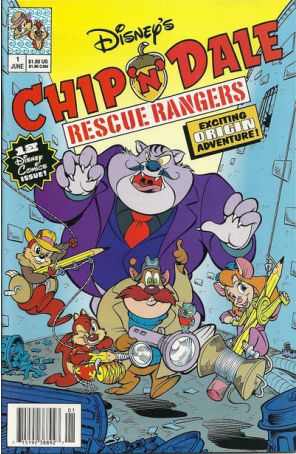 Chip ‘n' Dale Rescue Rangers (Disney's) 1 (Newsstand) published by Disney