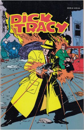 Dick Tracy (Disney) 3 published by Disney with cover art by Kyle Baker