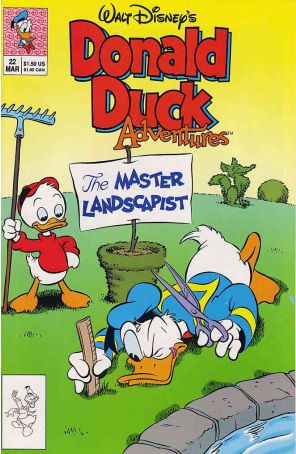Donald Duck Adventures (Disney) 22 published by Disney with cover art by Jukka Murtosaari