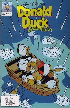 Donald Duck Adventures (Disney) 31 published by Disney with cover art by Michel Nadorp
