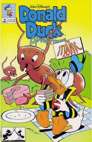 Donald Duck Adventures (Disney) 36 published by Disney with cover art by Larry Mayer