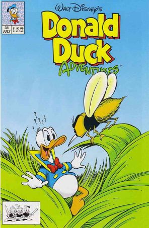 Donald Duck Adventures (Disney) 38 published by Disney with cover art by William Van Horn