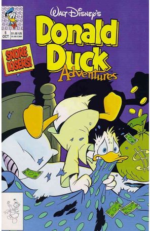 Donald Duck Adventures (Disney) 5 published by Disney with cover art by Todd Kurosawa