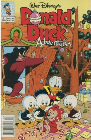 Donald Duck Adventures (Disney) 9 (Newsstand) published by Disney with cover art by Rick Hoover