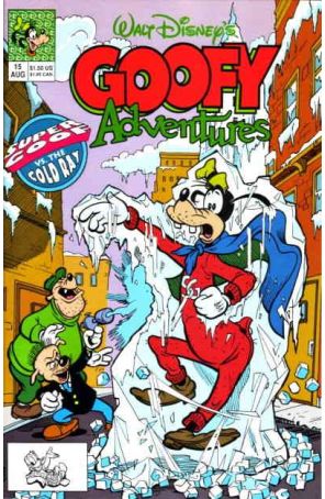 Goofy Adventures 15 published by Disney with cover art by Jack Manning