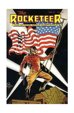 The Rocketeer: The Official Movie Adaptation 1DM published by Hollywood with cover art by Dave Stevens
