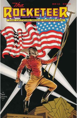 The Rocketeer: The Official Movie Adaptation 1 published by Hollywood with cover art by Dave Stevens