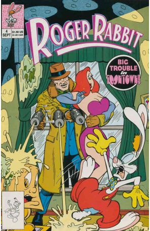 Roger Rabbit 4 published by Disney with cover art by Rick Hoberg