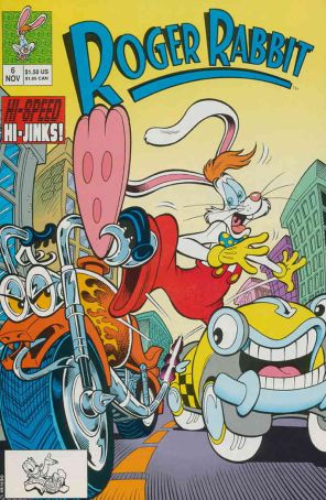Roger Rabbit 6 published by Disney with cover art by Keith Tucker