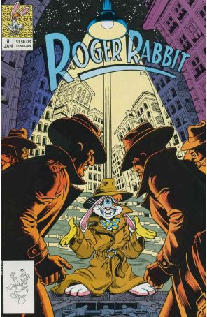 Roger Rabbit 8 published by Disney with cover art by Keith Tucker