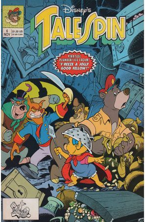 Tale Spin 6 published by Disney