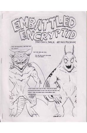 Embattled Encryptid 1 published by Don E Smith