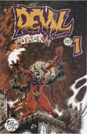 Devil Jack 1 published by Doom Theatre with cover art by Tim Tyler