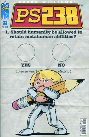 PS238 33 published by Do Gooder with cover art by Aaron Williams