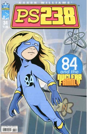PS238 34 published by Do Gooder with cover art by Aaron Williams