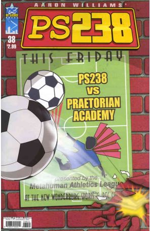 PS238 38 published by Do Gooder with cover art by Aaron Williams