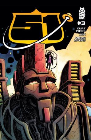 51 3 published by Mad Cave with cover art by Jok