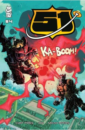 51 4 published by Mad Cave with cover art by Jok