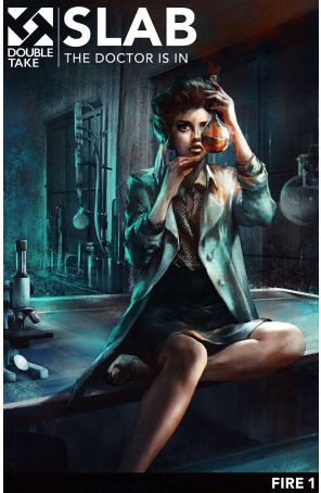 Slab (Double Take) TPB 1 published by Double Take with cover art by Apple Qingyang Zhang