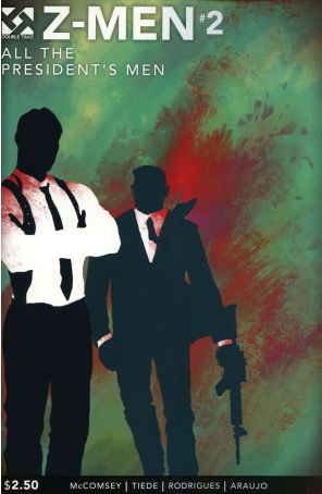 Z-Men 2 published by Double Take with cover art by Apple Qingyang Zhang