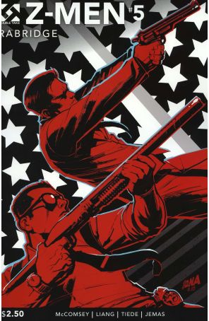 Z-Men 5 published by Double Take with cover art by Ruiz Burgos