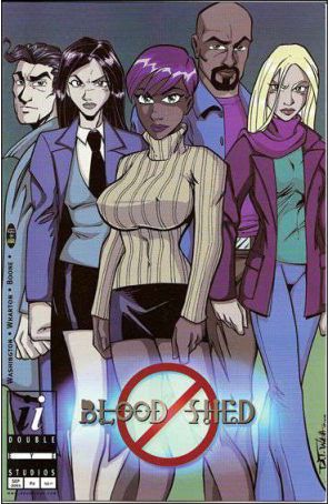 Blood-Shed (Double-Eye) 2 published by Double-Eye with cover art by Heather Boone