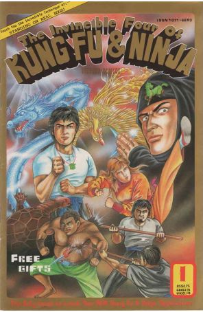 Invincible Four of Kung Fu And Ninja 1 published by Dr. Leung's