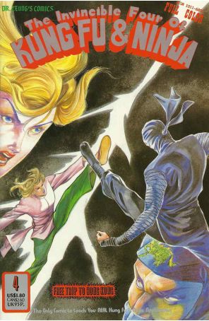 Invincible Four of Kung Fu And Ninja 4 published by Dr. Leung's