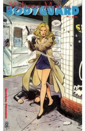 Melissa Moore: Bodyguard 1 published by Draculina with cover art by Greg Wilcox