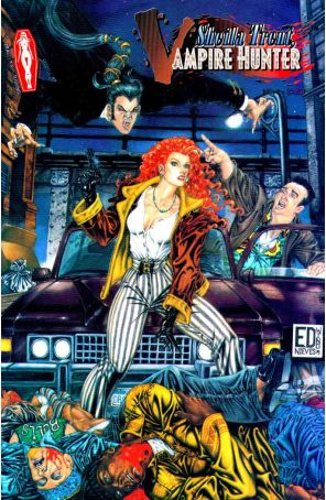 Sheila Trent: Vampire Hunter 1 published by Draculina with cover art by Edwin Nieves