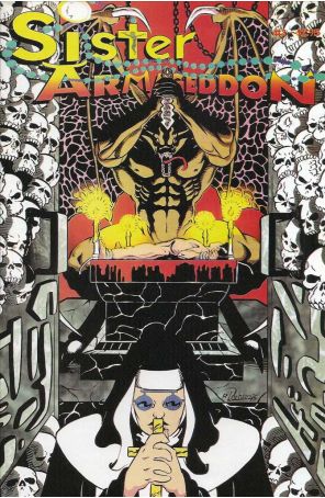 Sister Armageddon 3 published by Draculina with cover art by Robert Durham