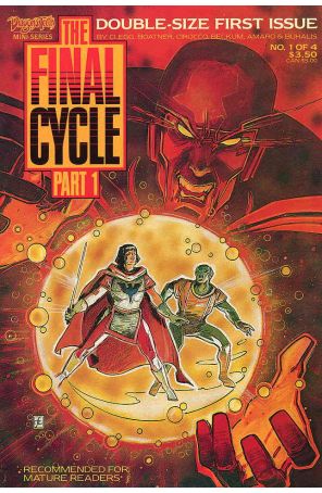The Final Cycle 1 published by Dragon's Teeth with cover art by Frank Cirocco