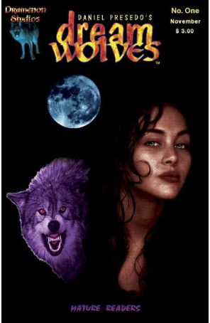 Dream Wolves 1 published by Dramenon with cover art by Daniel Presedo