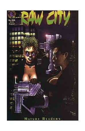 Raw City 1 published by Dramenon with cover art by Greg Nichols