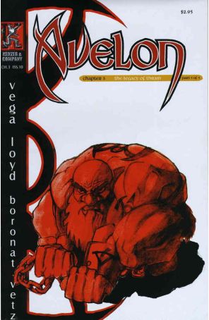 Avelon 10 published by Kenzer with cover art by Ricardo Boronat