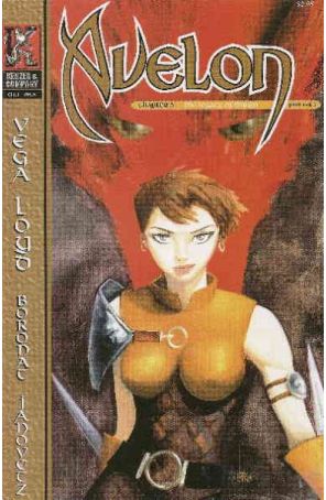Avelon 6 published by Kenzer with cover art by Ricardo Boronat
