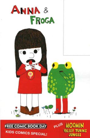 Anna And Froga/Moomin Valley Turns Jungle FCBD 2012 published by Drawn and Quarterly