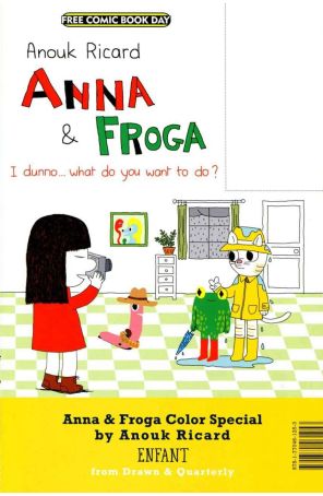 Anna And Froga/Pippi Longstocking Color Special FCBD 2013 published by Drawn and Quarterly