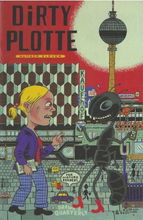 Dirty Plotte 11 published by Drawn and Quarterly with cover art by Julie Doucet