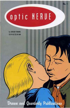 Optic Nerve 1 published by Drawn and Quarterly with cover art by Adrian Tomine