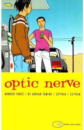 Optic Nerve 3 published by Drawn and Quarterly with cover art by Adrian Tomine