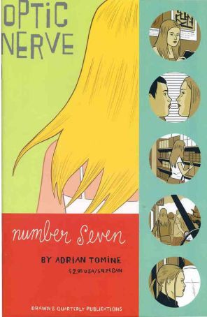 Optic Nerve 7 published by Drawn and Quarterly with cover art by Adrian Tomine
