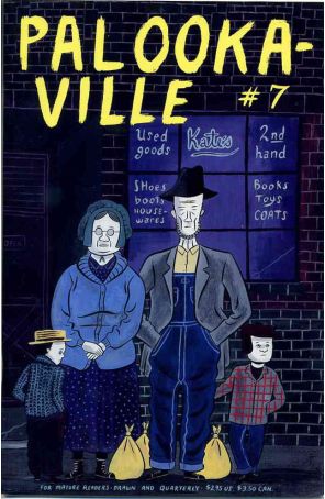 Palookaville 7 published by Drawn and Quarterly with cover art by Gregory Gallant
