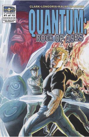 Quantum: Rock of Ages 1 published by Dreamchilde with cover art by Ozzy Longoria