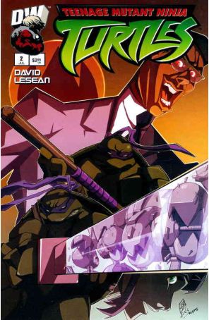 Teenage Mutant Ninja Turtles (4th Series) 2 published by Dreamwave with cover art by LeSean Thomas